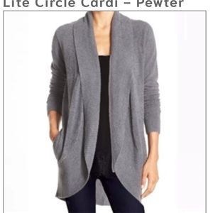 Barefoot dreams cozy lite circle cardigan
